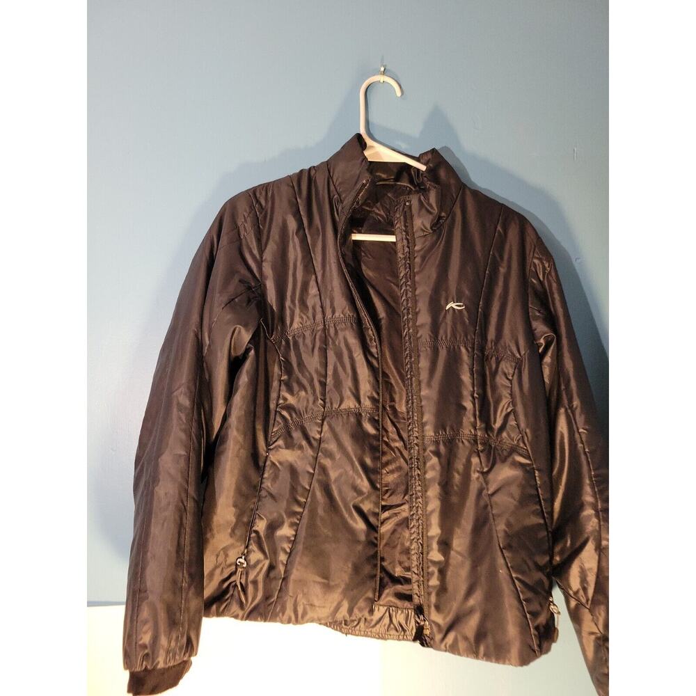 Primaloft Womens Black Lightweight Full Zip Jacket Size M